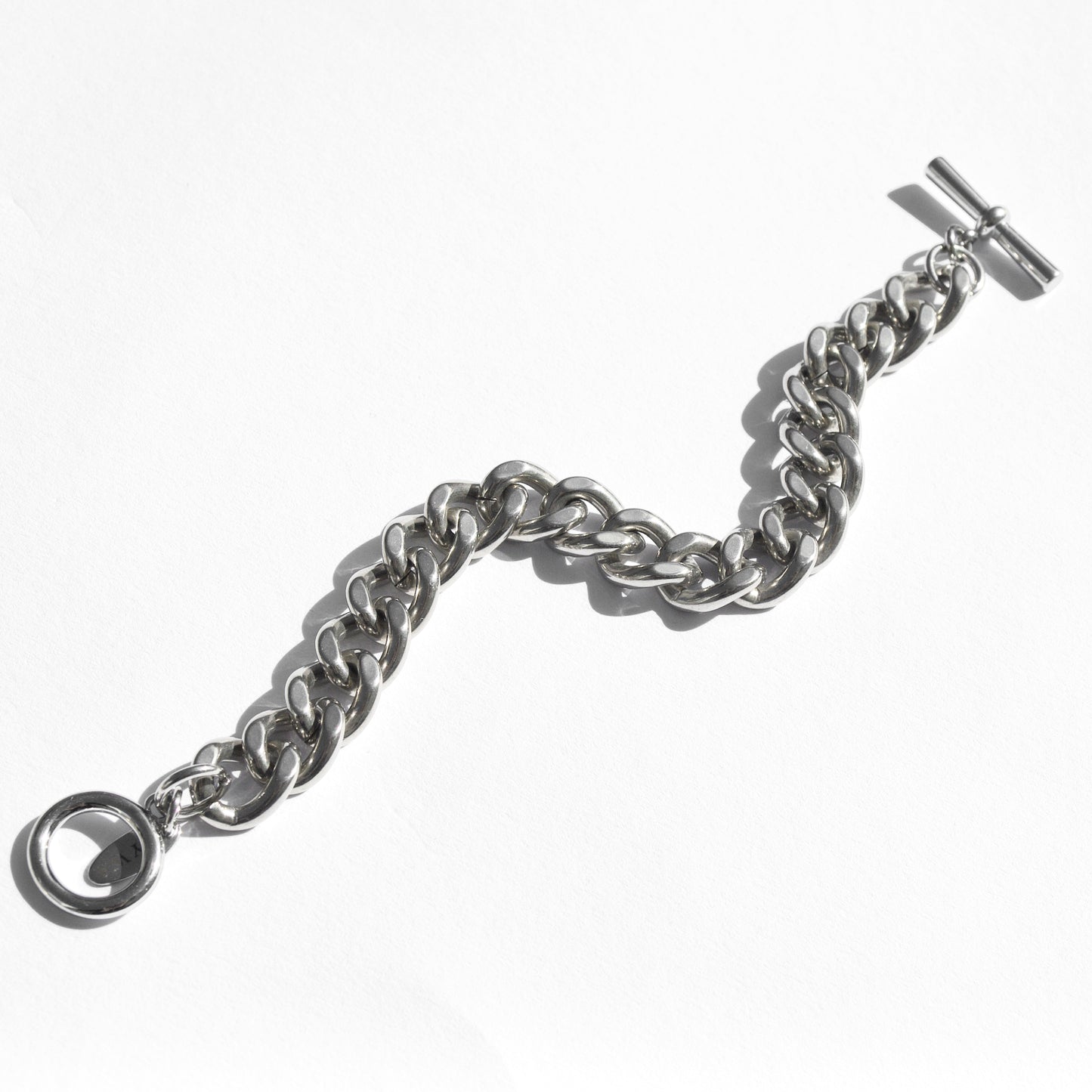 Statement bracelet silver
