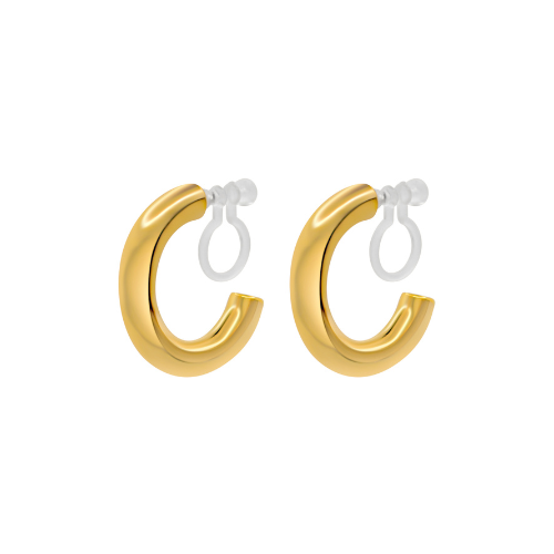 Clip hoops midi gold