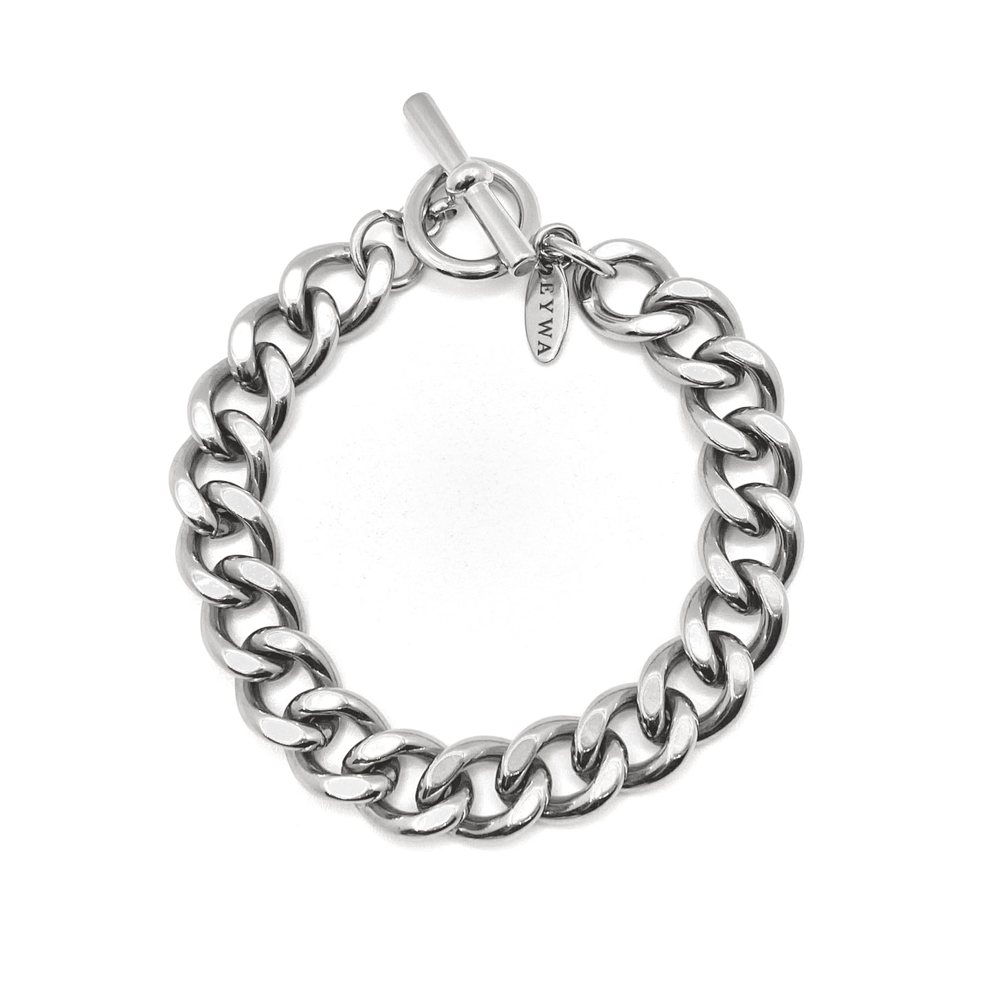 Statement bracelet silver