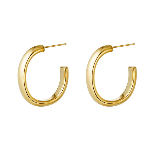 Statement hoops gold