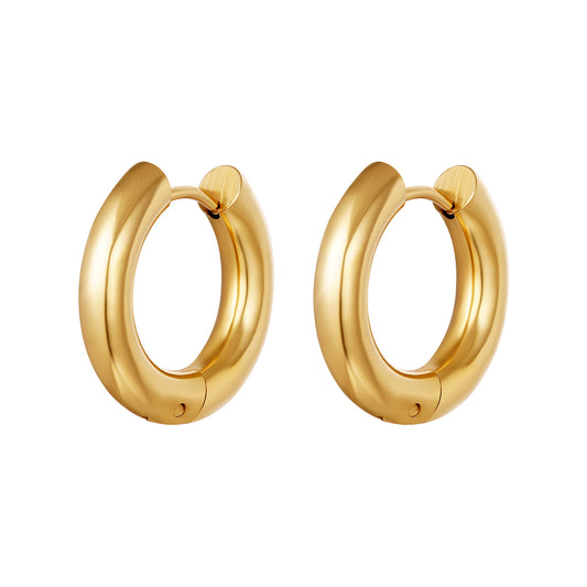 Loop hoops gold