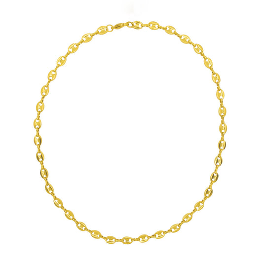 Bold necklace gold
