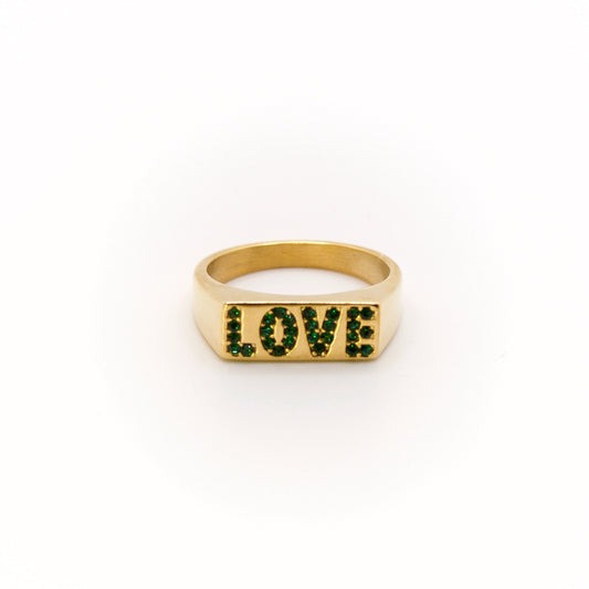 Love ring gold