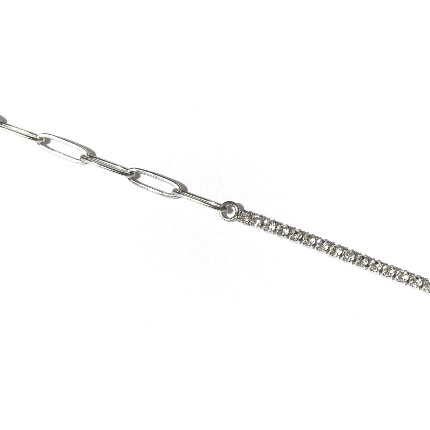 Tennis bracelet silver