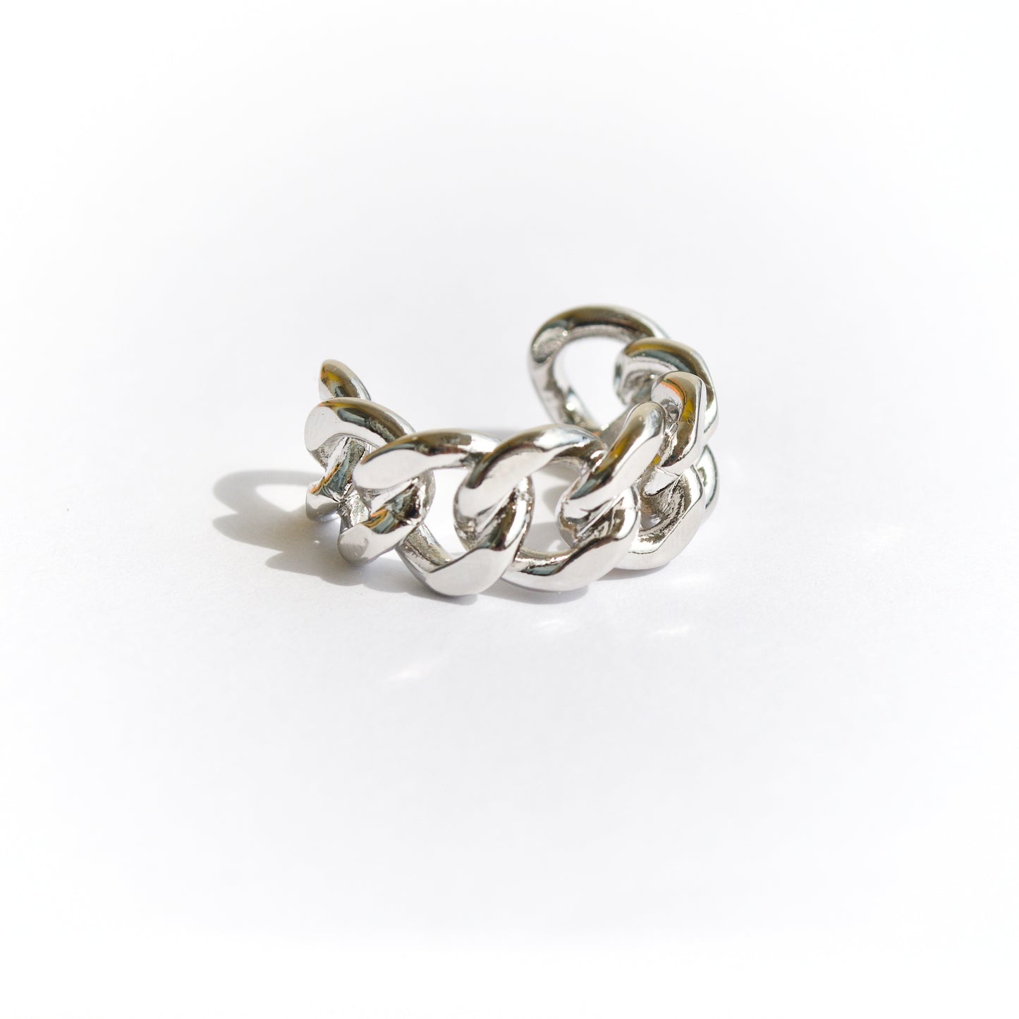 Chain ring silver