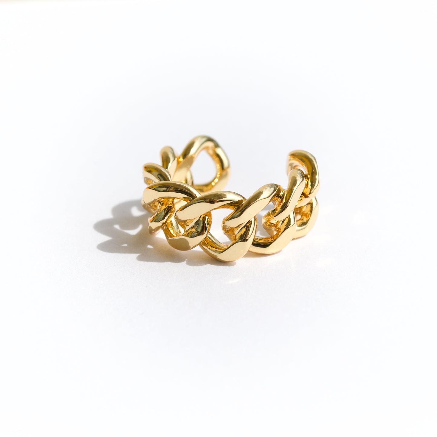 Chain ring gold