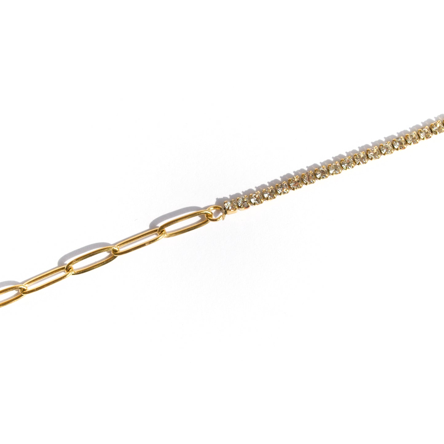 Tennis bracelet gold