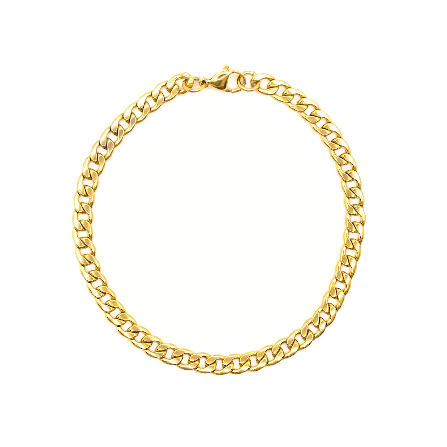 Link bracelet gold