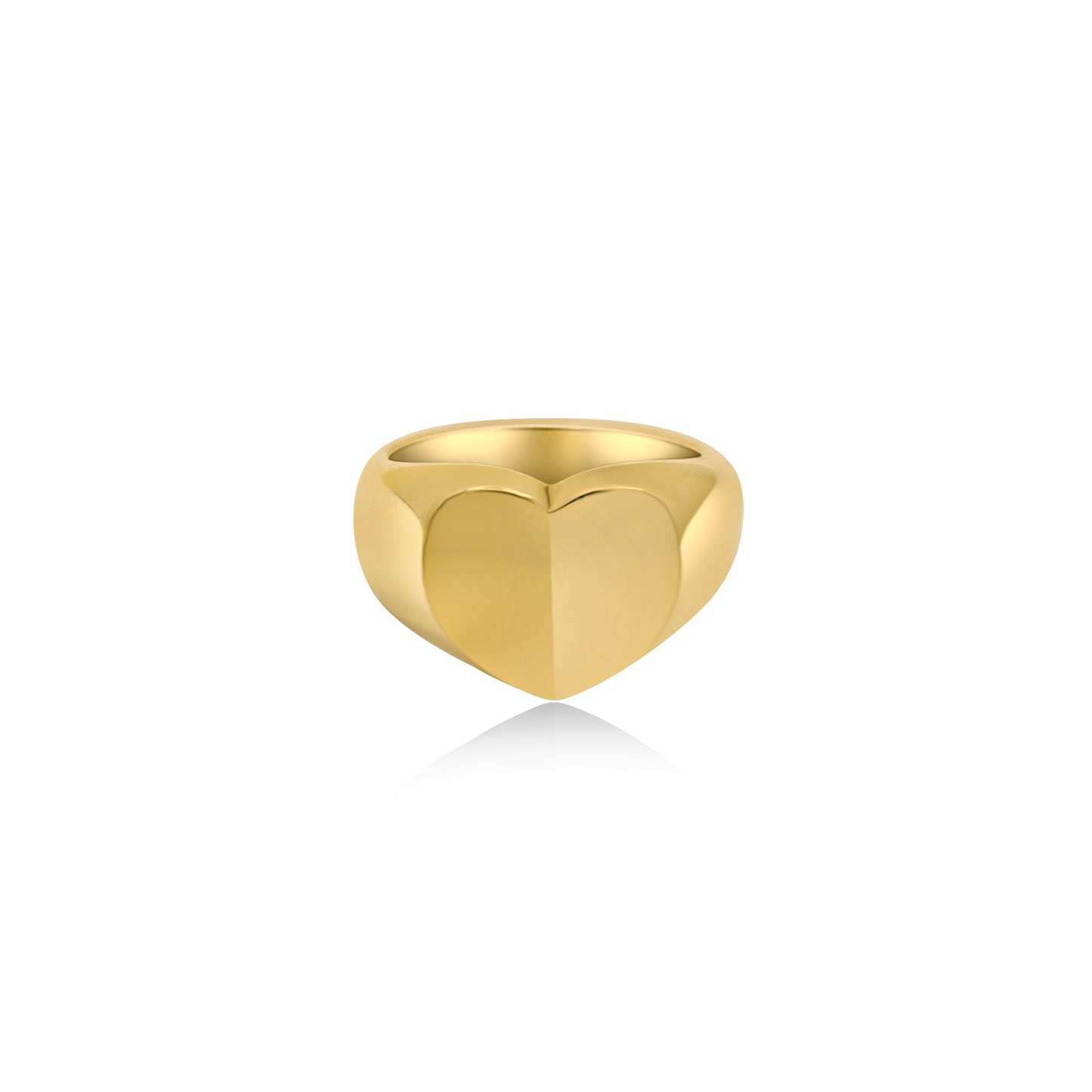 Heart of gold ring