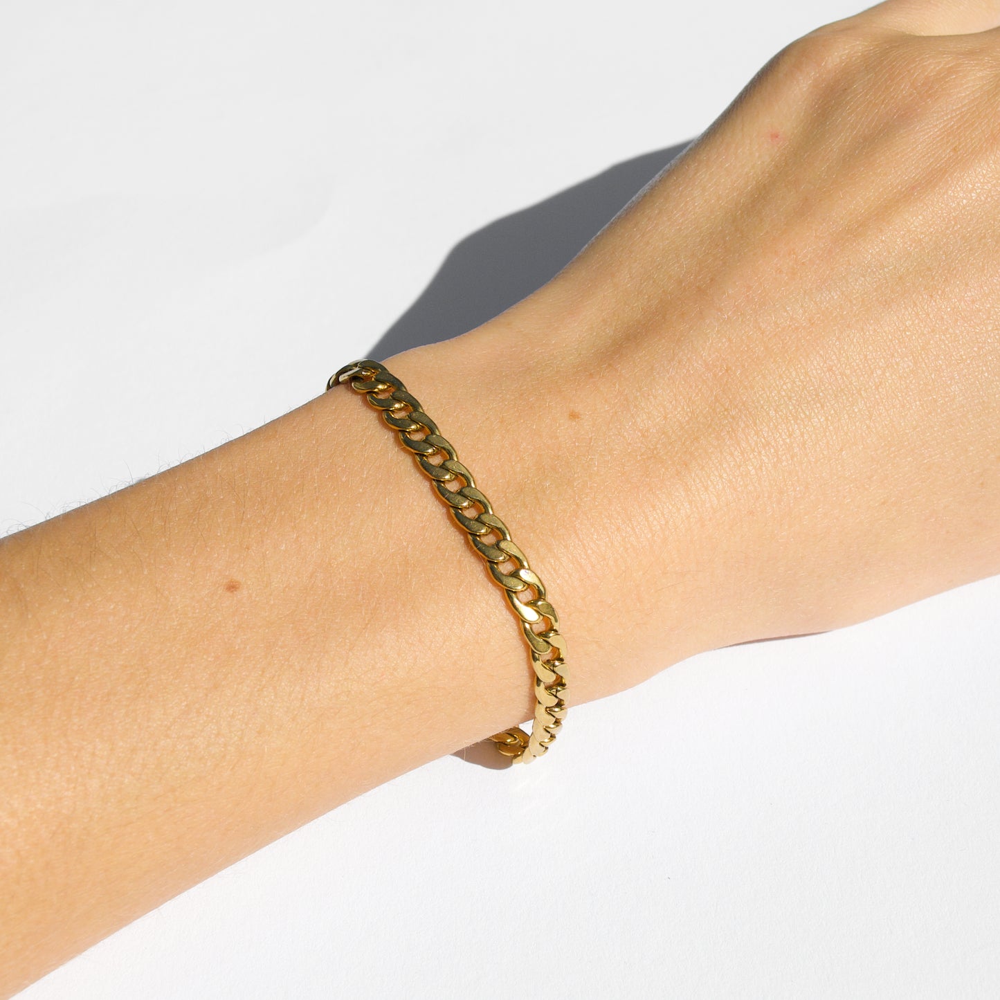 Link bracelet gold