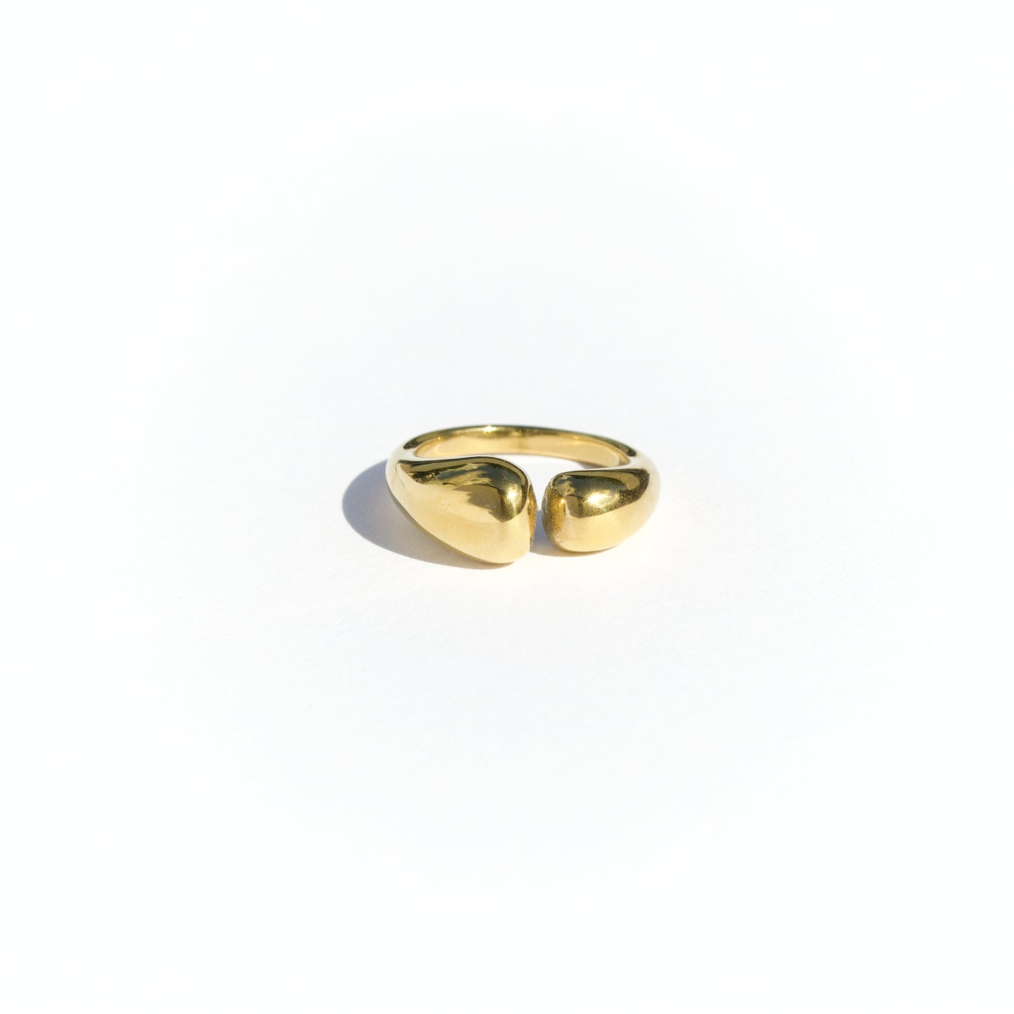 Double ring gold