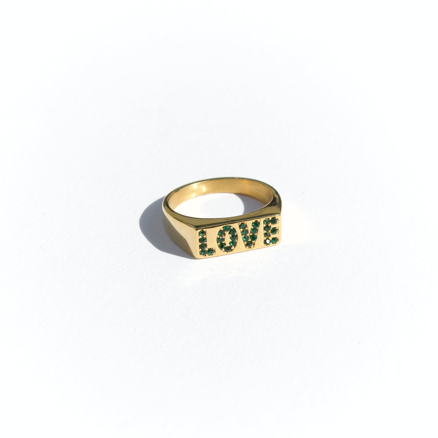 Love ring gold