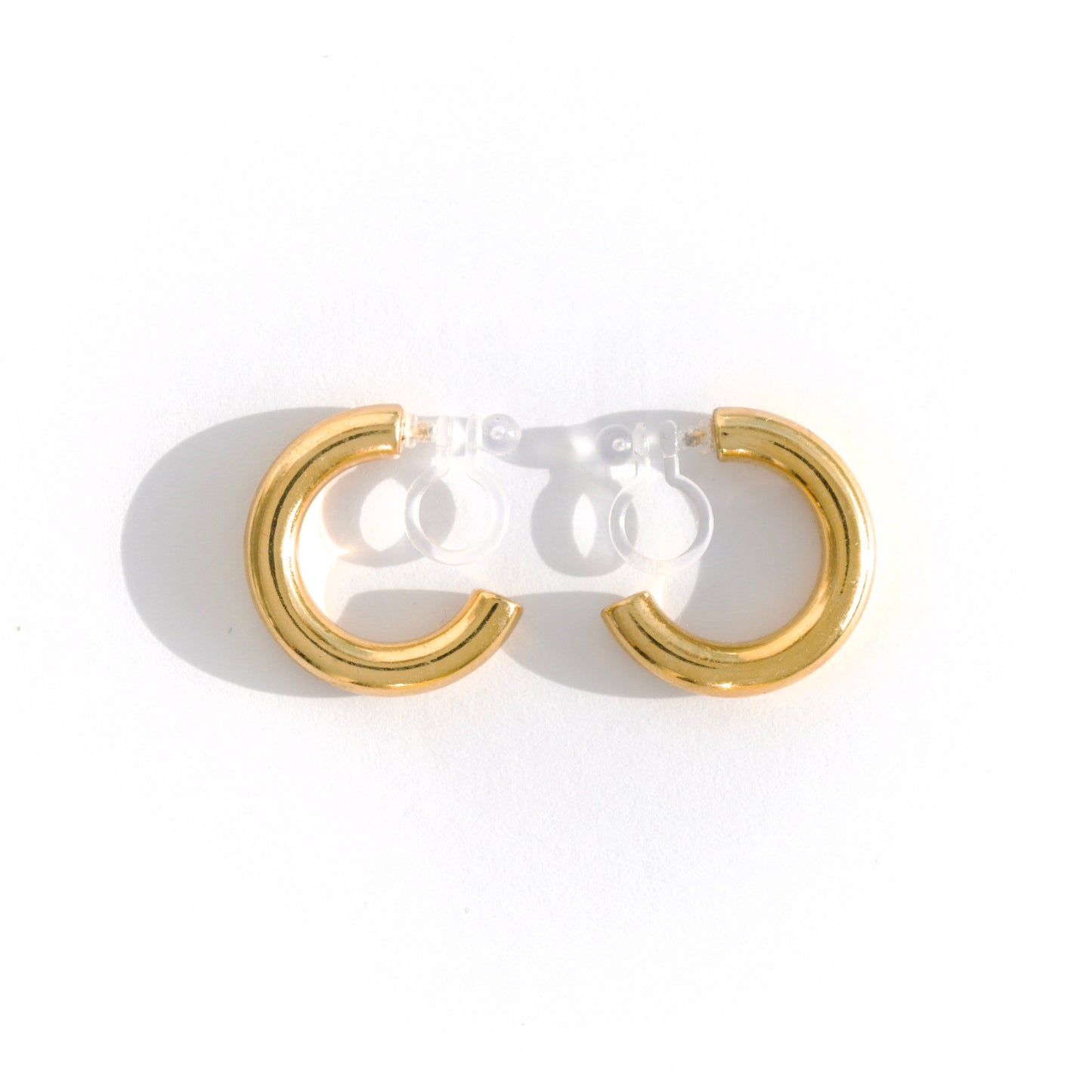 Clip hoops midi gold