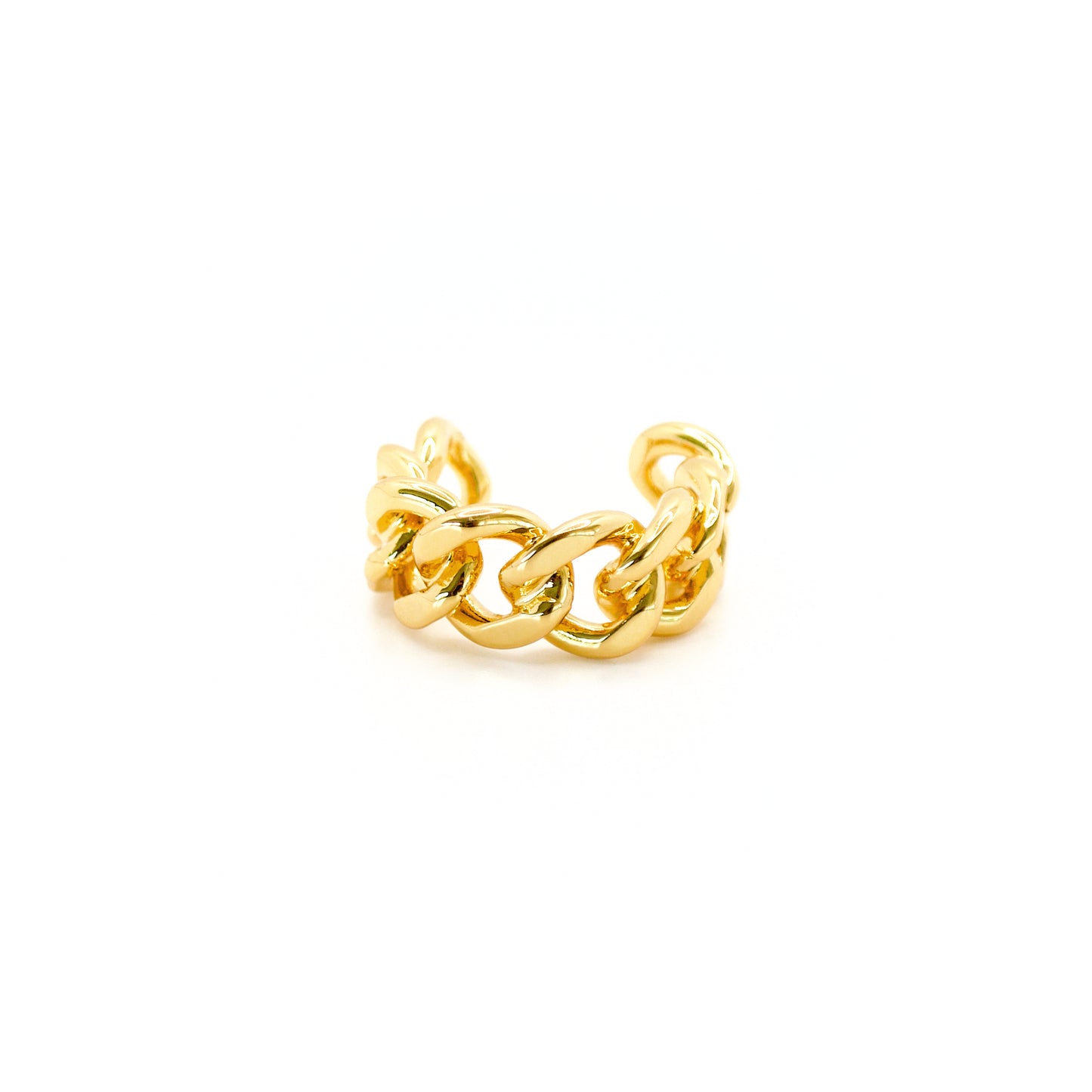 Chain ring gold