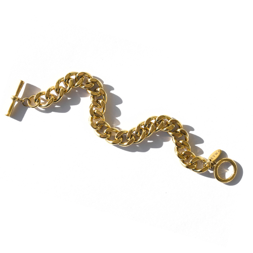 Statement bracelet gold