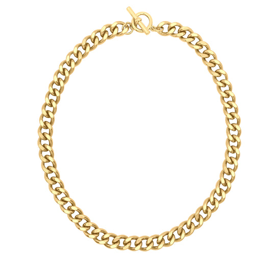 Statement necklace gold